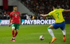 Amical: le Maroc continue sa belle lancée en battant le Brésil (2-1)
