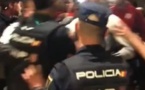 Violente altercation entre les joueurs du Pérou et la police madrilène