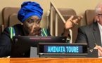 3e Mandat: Drapeau des Nations Unies derrière, Aminata Touré vilipende Macky Sall sur France24 depuis New-York