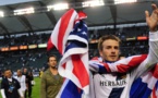 David Beckham accidenté