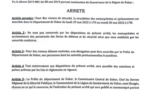 Nouvelle interdiction de circulation des motos dans le département de Dakar