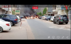 Plus d'une dizaine de véhicules incendiés par des manifestants à Sacré-Cœur
