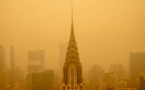 Brouillard et air irrespirable à New York à cause des incendies au Québec
