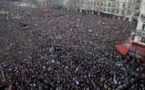 En direct: marée humaine historique à Paris