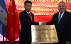 Chine: le Honduras a ouvert son ambassade à Pékin