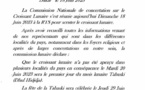 La Tabaski 2023 sera célébrée le 29 juin au Sénégal (Conacoc)