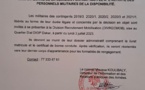 Les militaires libérés appelés à se rapprocher de la Division recrutement (Document)