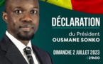 Suivez en DIRECT la déclaration de Ousmane Sonko