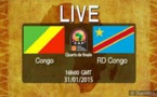 CAN 2015 1/4 de finale-Congo Brazza 2-4 RDC:  les Léopards en 1/2 
