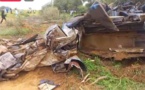 Louga : les images de l’accident tragique filmées par un témoin 