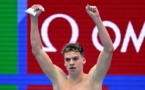 Mondiaux de natation: Léon Marchand champion du monde du 200 m 4 nages