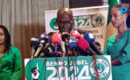 Cheikh Bamba Dièye du FSD/BJ déclare sa candidature à la Présidentielle de 2024