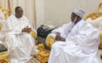 Touba : devant le khalife, Macky Sall promet de protéger le pays contre tout chaos jusqu’à…