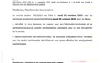 Sénégal : les dates de la rentrée scolaire pour les enseignants et élèves fixées