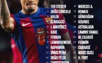 Barça : le groupe convoqué pour le Clasico