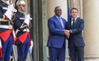Macky Sall reçu à l'Elysée par Macron