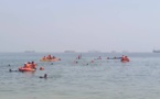 Sensibilisation sur les migrations à la Voile d’Or: la barque de journalistes sénégalais se renverse en pleine mer et suscite une grosse panique