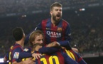 Piqué encense Messi, Suarez et Neymar