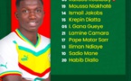 Le onze de départ des Lions contre le Soudan du Sud avec Lamine Camara