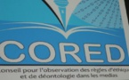 Publication des chiffres de parrainages: le CORED invite les médias à « plus de discernement »