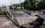 Intempéries en Polynésie française: des ponts emportés et des centaines de maisons inondées