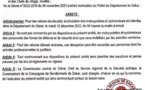 Le préfet de Dakar interdit temporairement la circulation de motos ce mardi