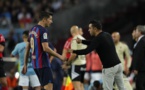 L’échange virulent entre Xavi et Lewandowski à la mi-temps de Barça-Almeria