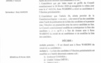 Election présidentielle 2024 : le Conseil constitutionnel publie une nouvelle liste de 19 candidats