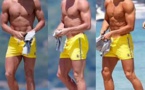 En vacances à Saint Tropez, Cristiano Ronaldo respire la forme