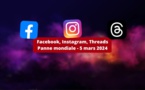 Facebook, Instagram, Messenger et Thread touchés par une panne mondiale