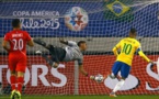 Copa America: Brésil  2-1 Pérou
