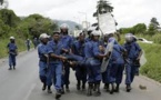 Burundi: 11 policiers blessés à Bujumbura