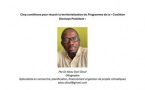 Cinq conditions pour réussir la territorialisation du Programme de la » Coalition Diomaye Président »