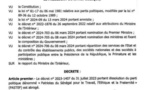 Le fameux décret de Macky portant abrogation du décret de dissolution du parti Pastef enfin publié !