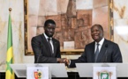 Intégration sous régionale et africaine : Bassirou Diomaye Faye et Alassane Ouattara s'engagent à œuvrer ensemble 
