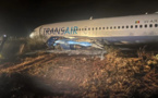 AIBD: "Une sortie de piste" de l'avion TRANSAIR fait 11 blessés dont 4 graves 