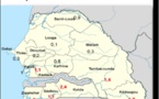 VIH/Sida - Répartition de la prévalence au Sénégal