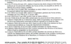 Sénégal : Bassirou Diomaye Faye nomme 24 nouveaux Hauts fonctionnaires de défense (Hfd)