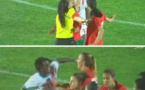 Un crochet du gauche en plein visage : l'incroyable coup de sang d'une footballeuse congolaise après un carton rouge