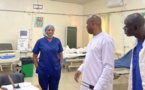Hôpital Roi Baudouin : le personnel se réjouit de la visite du nouveau ministre de la Santé