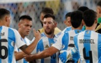 Copa America: l’Argentine de Messi se qualifie en quarts en battant le Chili