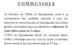 Baccalauréat 2024 : les épreuves du second tour démarrent ce mercredi