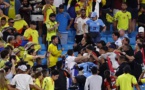 Scène surréaliste à la Copa America : Nunez et d’autres Uruguayens se battent avec des supporters colombiens