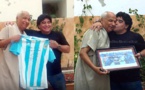 « La main de Dieu » : Maradona et l’arbitre se rencontrent 29 ans après.