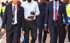 Le ministre des Transports, El Malick Ndiaye a effectué une visite sur les installations du TER ce lundi