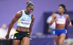 JO 2024 - Athlétisme : Julien Alfred remporte l’or au 100m féminin et ramène la première médaille de l’histoire de son pays