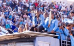 Le Botswana a rempli son plus grand stade pour accueillir le sprinter Letsile Tebogo