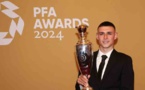Angleterre: Phil Foden élu " Joueur de l’année " par ses pairs