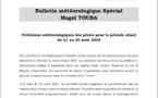 Magal de Touba : les prévisions météorologiques de l’ANACIM pour la période du 21 au 25 août 2024