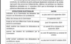 ​Élections législatives anticipées au Sénégal : le calendrier électorale dévoilé